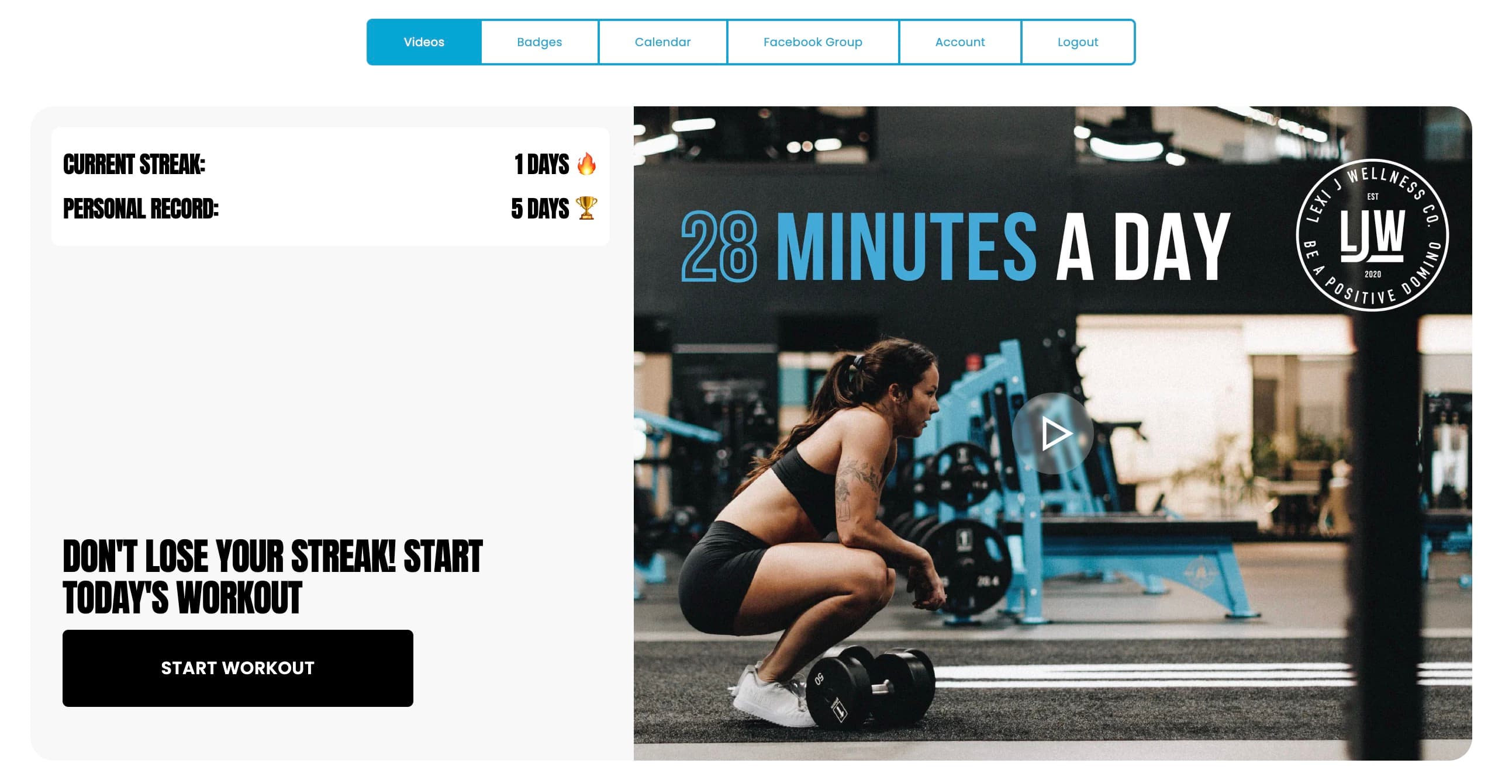 Lexi J Wellness — Habit Tracker Feature - Image 1